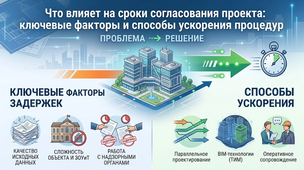 Что влияет на сроки согласования проекта: ключевые факторы и способы ускорения процедур